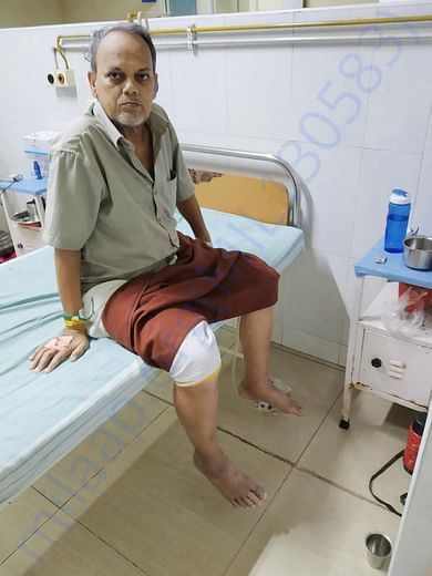 My father as of 29th Dec 2019 at SRM Hospital