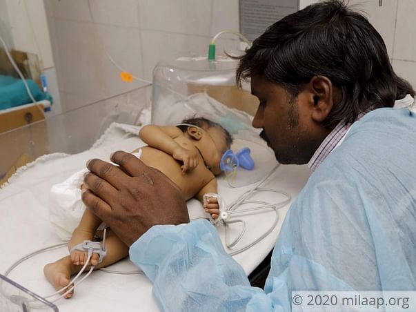 Help Preeti Fight Acute Pneumonia With Respiratory Disorder