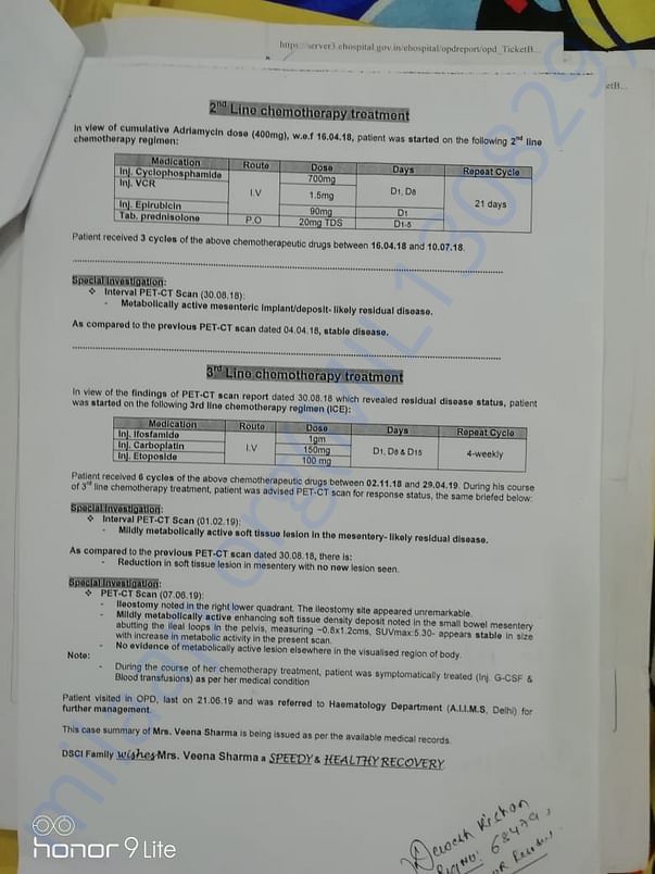 June 21, 2019 CHOP- 3rd Line Chemo Pg3