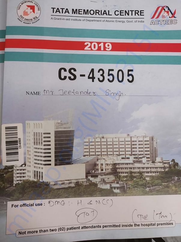 Tata Hospital Document