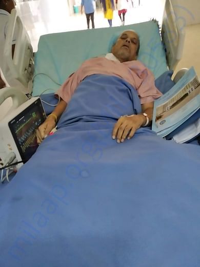 My father as of 09 Jan 2020. He's become very weak. Please pray.