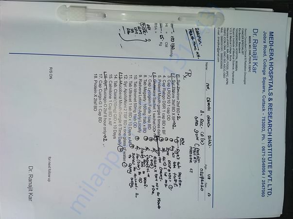 Hospital bill