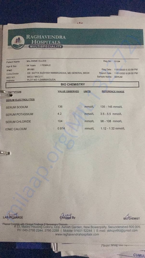 Hospital Report