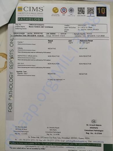 Naman's Report