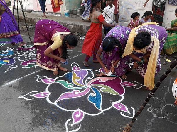 Pongal celebrations at our centre