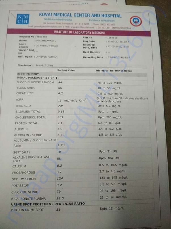 Medical Report