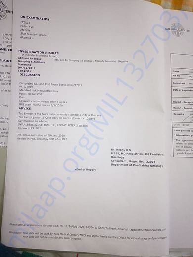 medical report