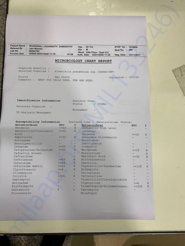 medical report