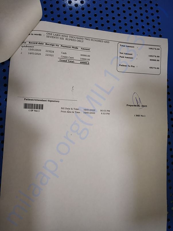 Dr.Mehta Hospital Bill 4