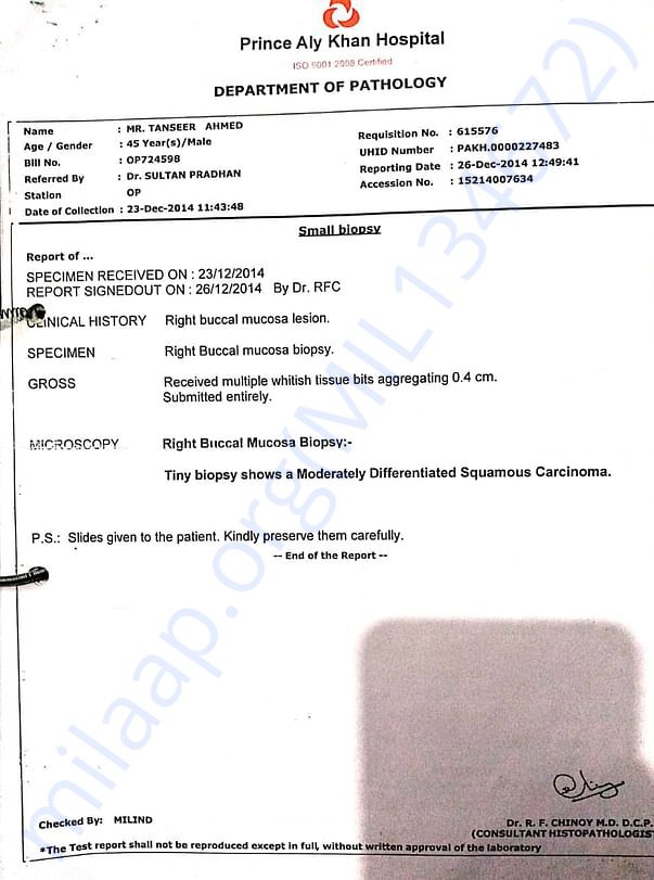 HISTOPATH REPORTS