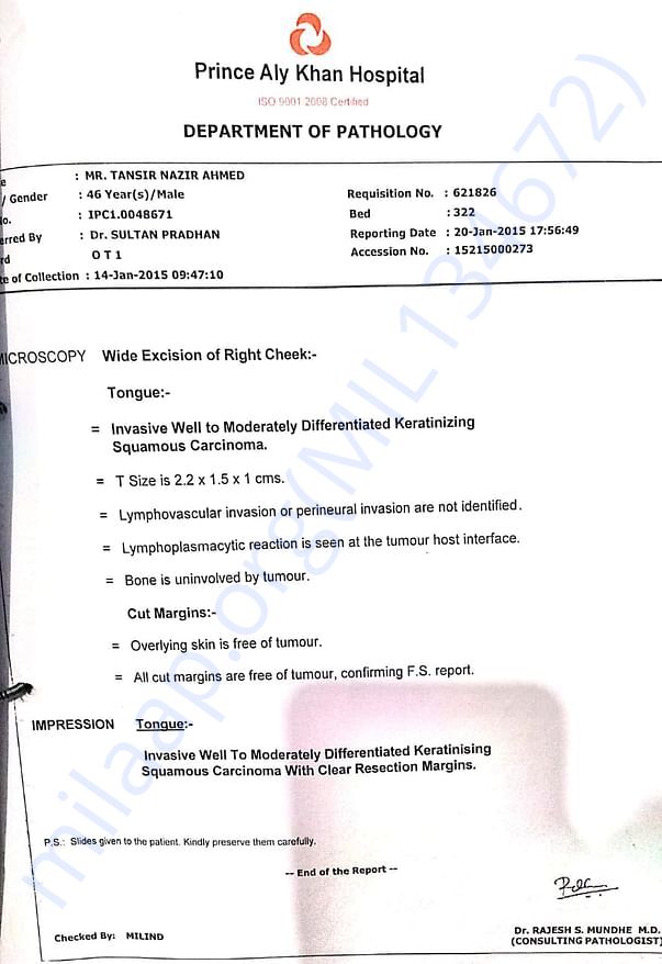 HISTOPATH REPORTS
