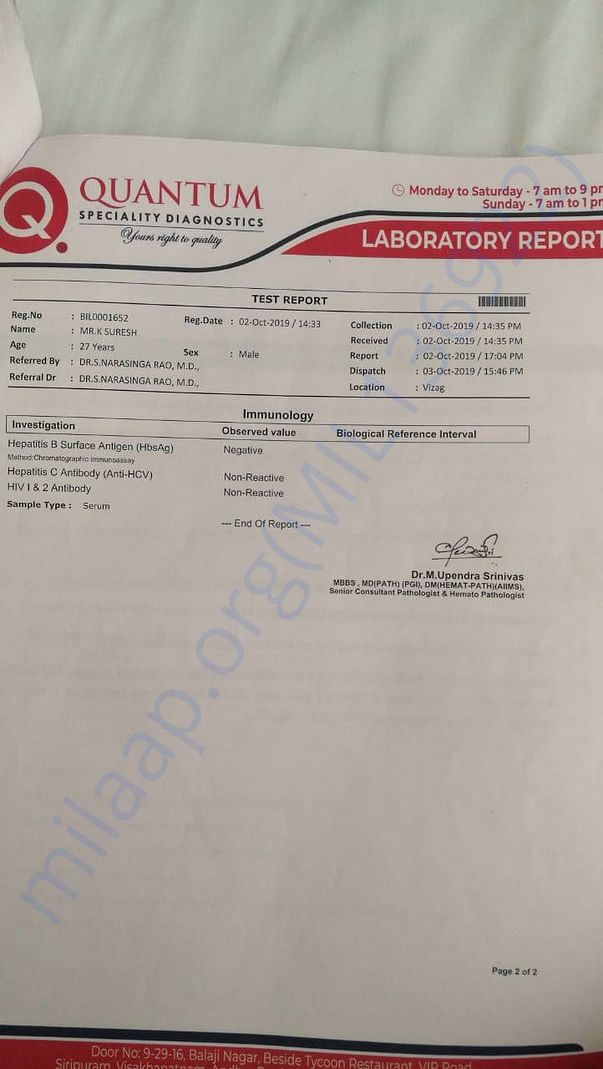 Medical Report