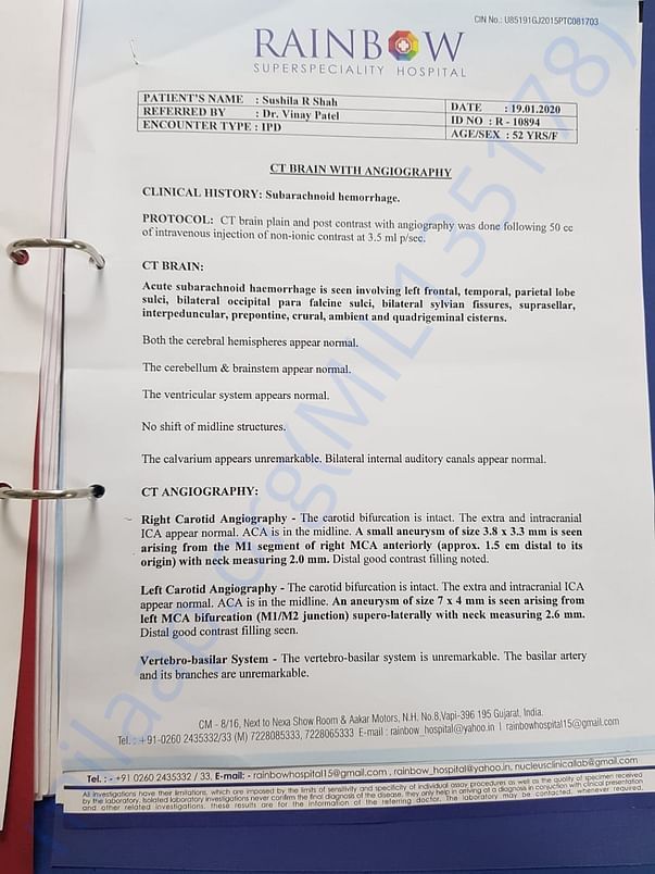 medical report
