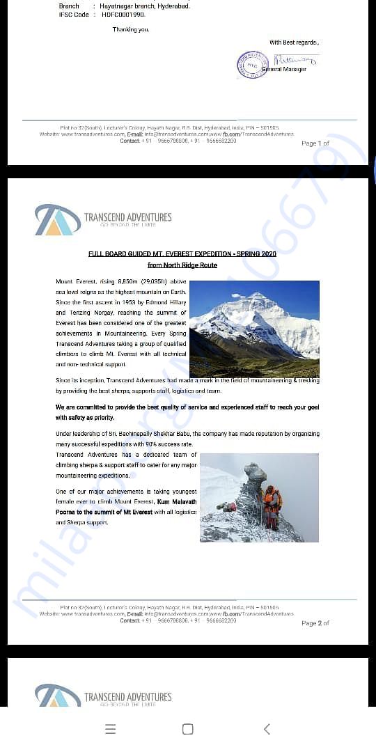 Invitation for climbing Mt Everest - Page 2