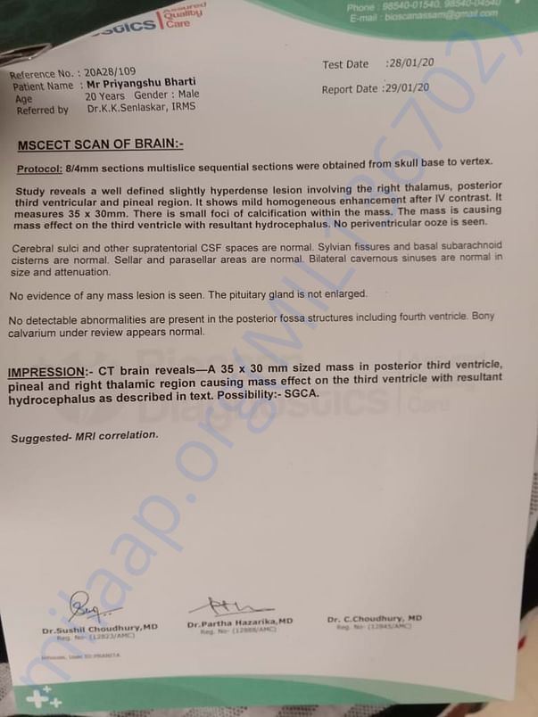 MRI Report