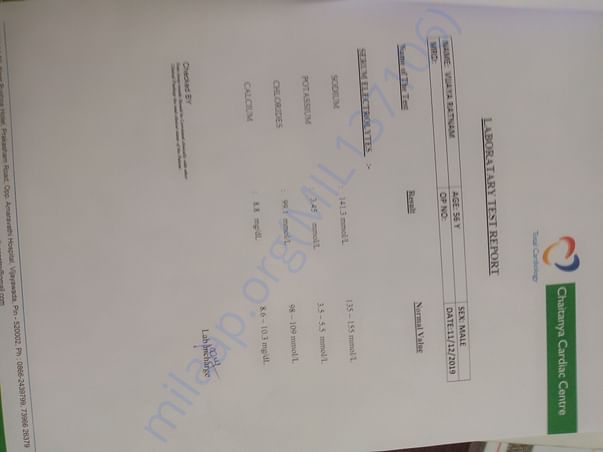 Medical report