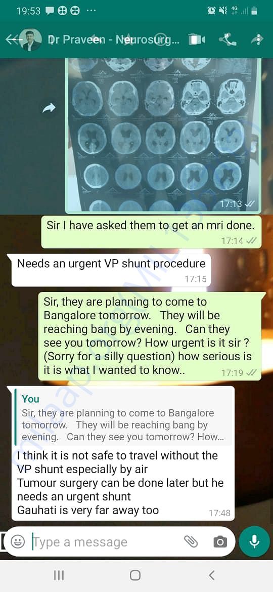 Doctor's suggestion
