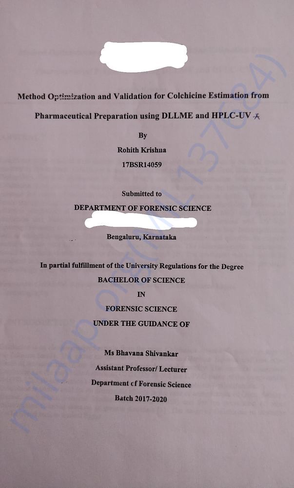 Research Proposal proof