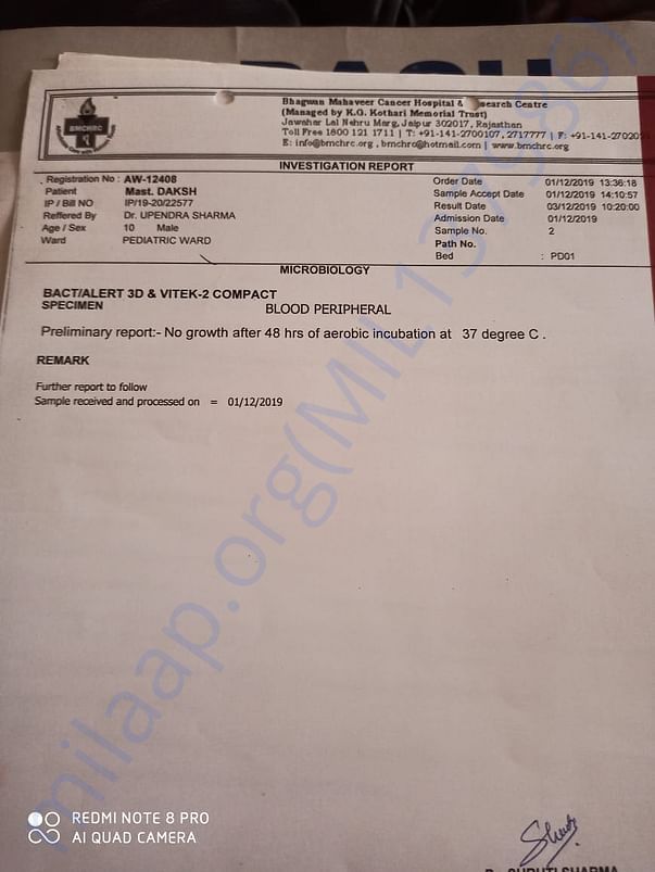 medical report