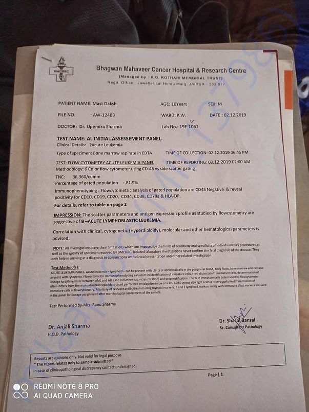 medical report