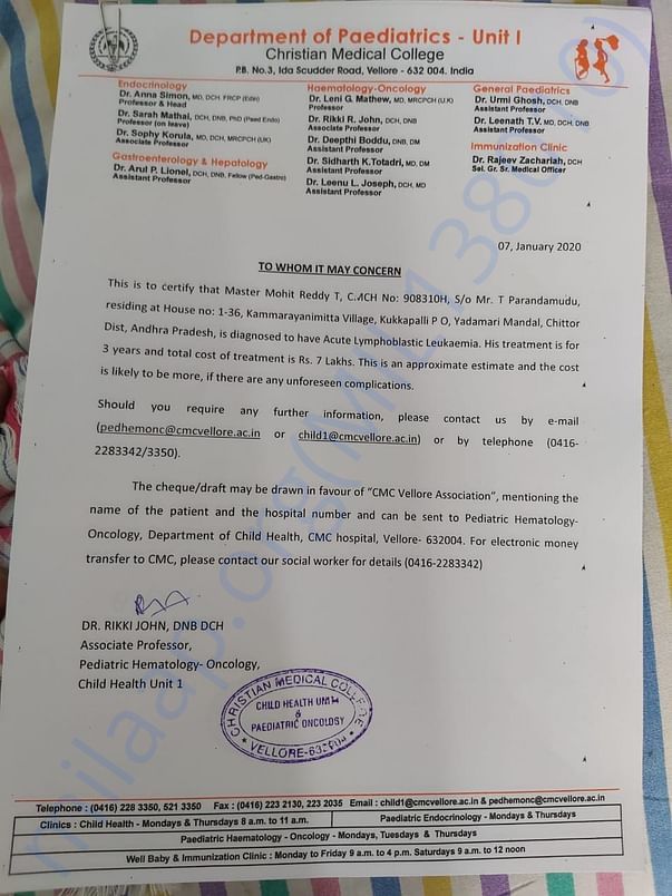 Estimation Letter