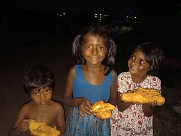 Help children to get food and education