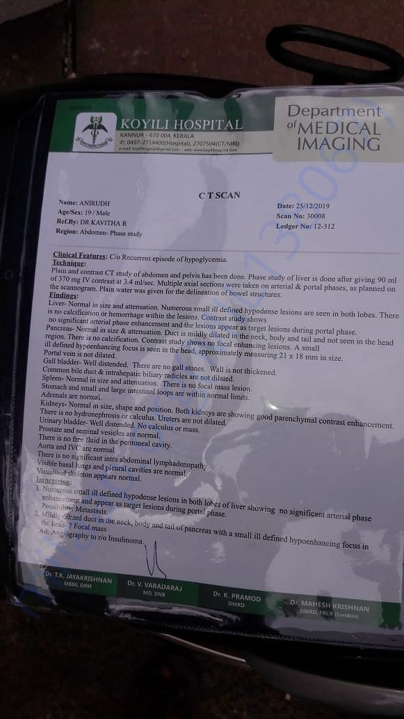 Medical report 2