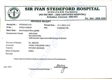 Rani_Medical Bill
