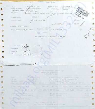 Rani_Medical Bill