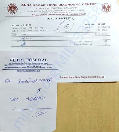Rani_Medical Bill