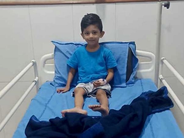 6 years old Shaik Mohammed Siddiq Shabaz Fights with blood cancer