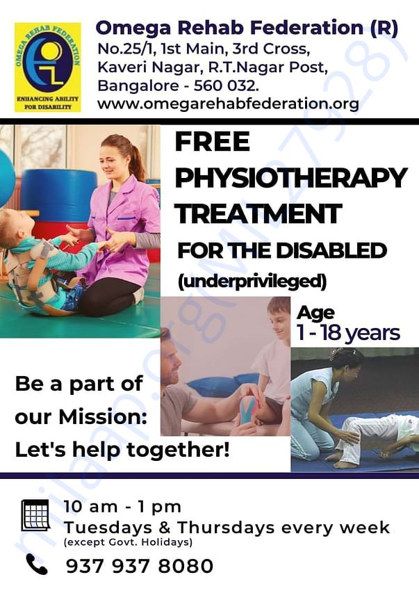 Free physiotherapy treatment