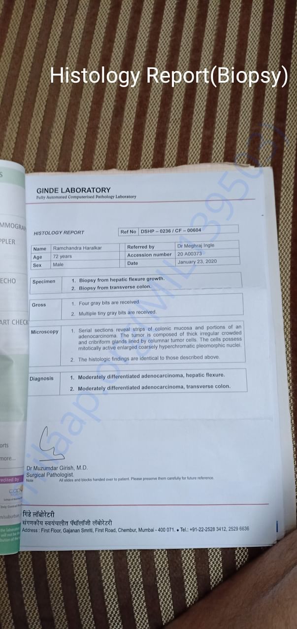 Histology Report (Biopsy)