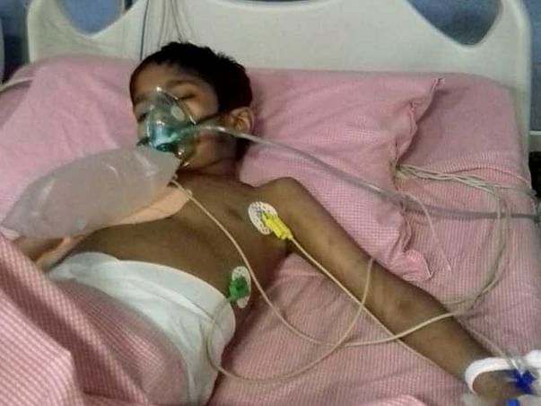 8 Years Old Abdul Needs Your Help Fight Pneumonia