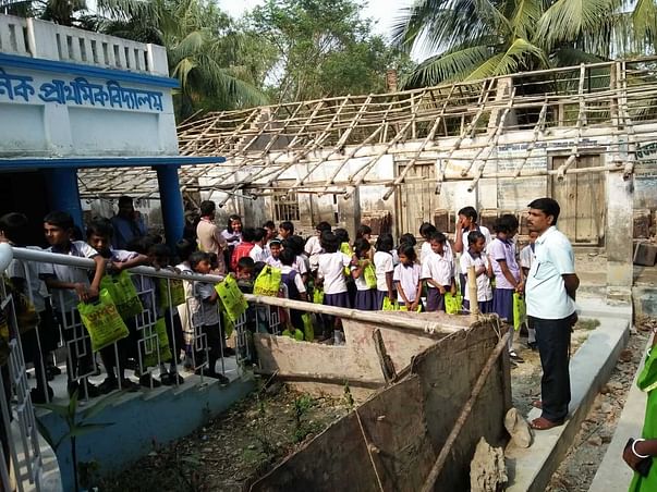 Rebuilding A School In Sundarbans