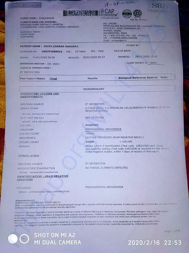 Medical report