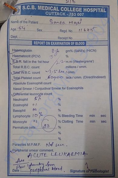 Blood Test