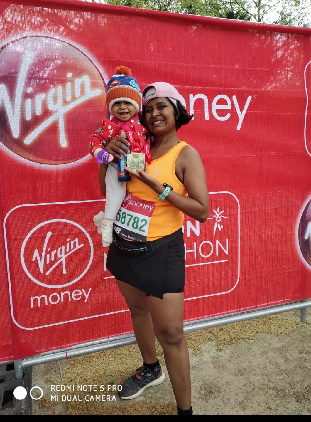 London marathon 2019 with my 8 month old bby