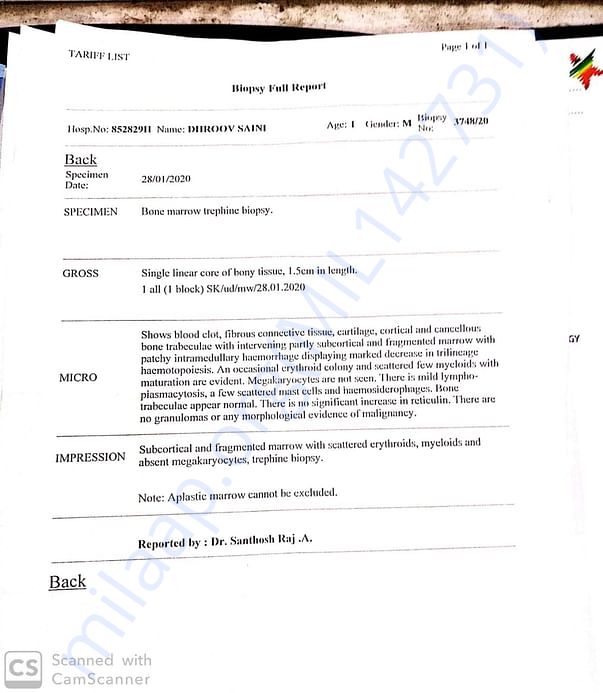 Hospital Reports and Bills