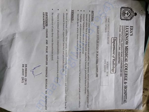 Lukhnow medicla college certificate