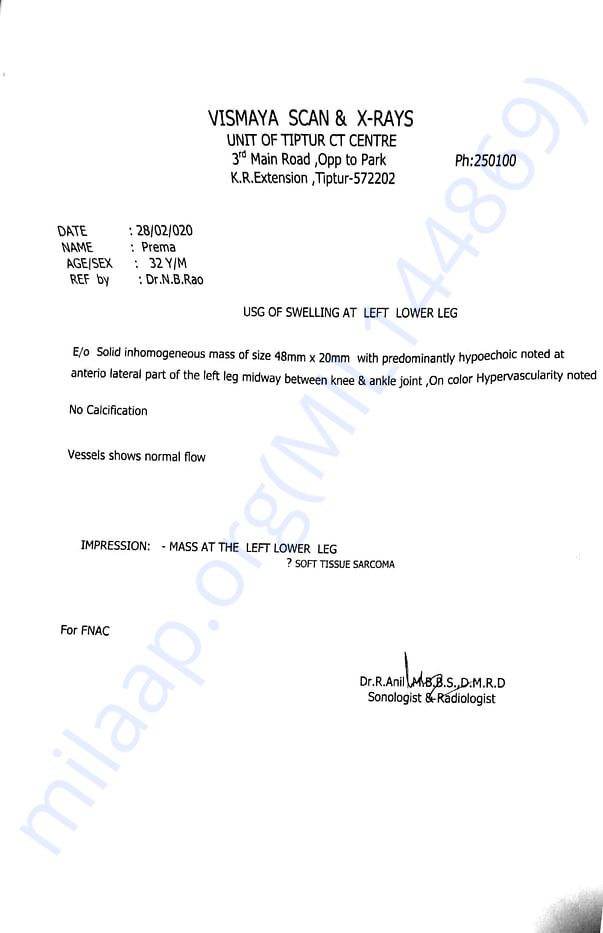 Scanning report
