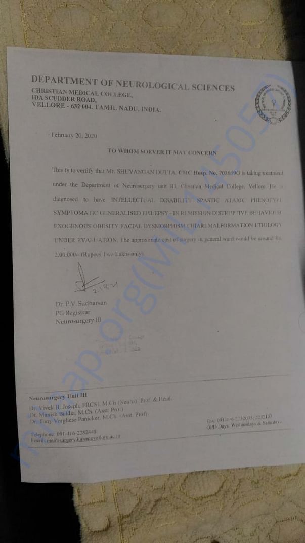 Diagnosis Report