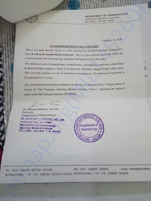 Medical Certificate