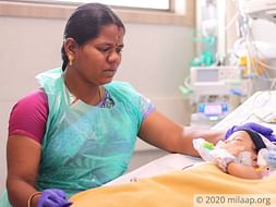Support Parasuraman fight/recover from heart problem