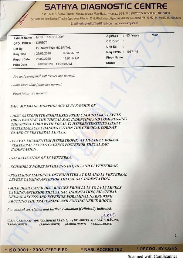MRI Scan Report-2