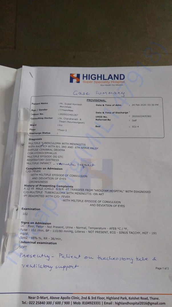 Hospital file