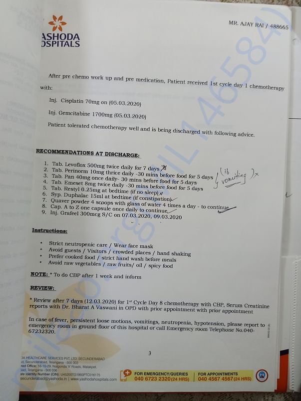YH-Chemo Report 3