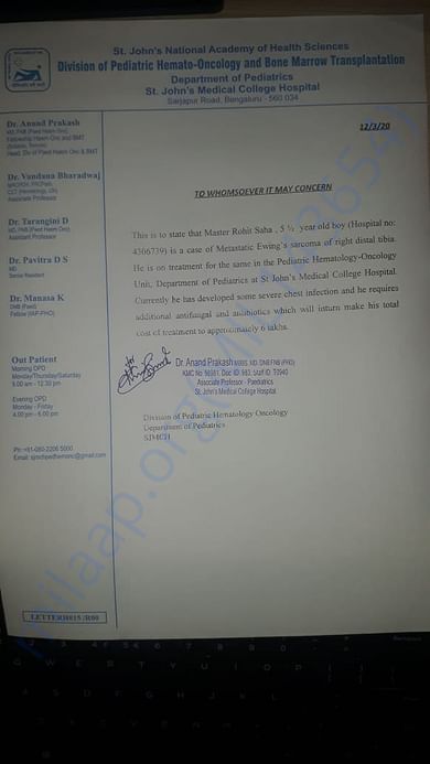 Estimation Letter
