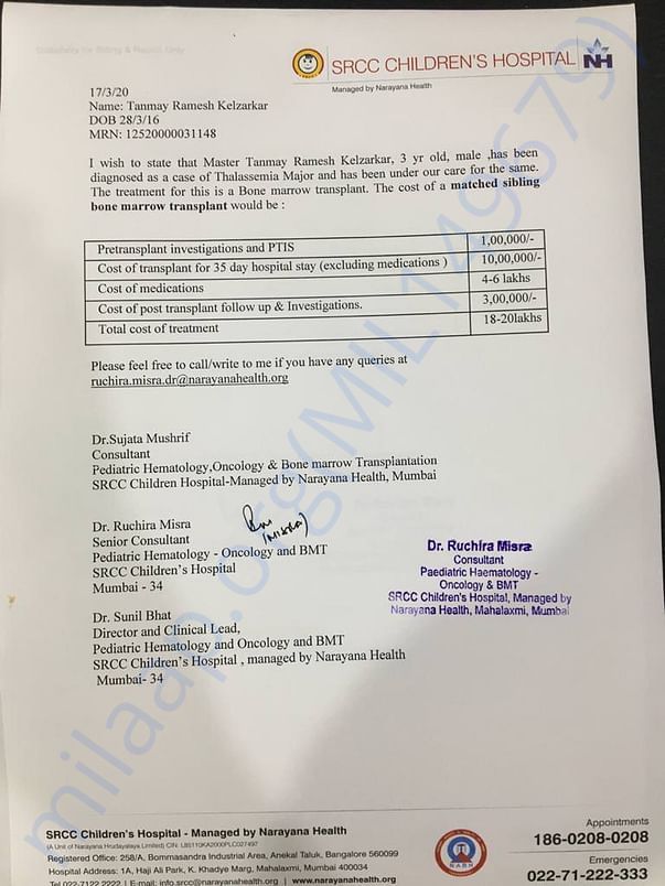 Estamitation letter