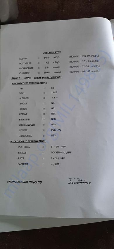 Medical report
